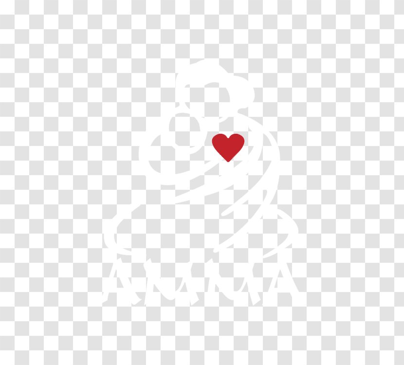 Line Heart Font - Red Transparent PNG