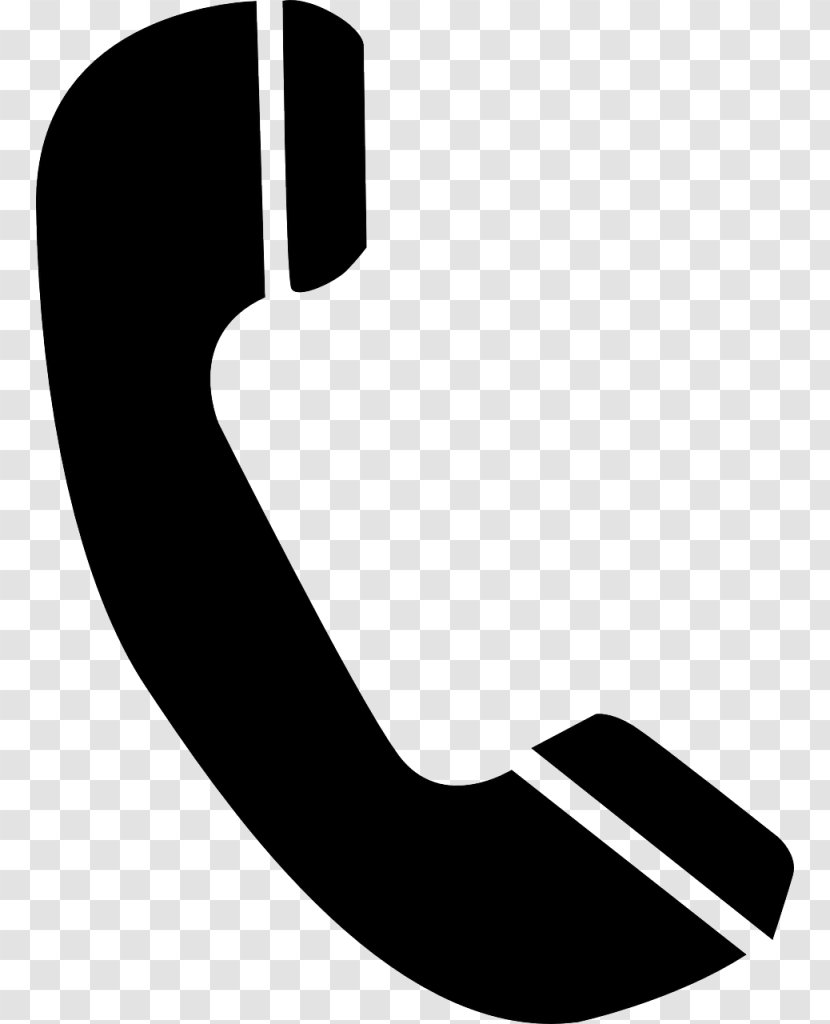 Telephone Call IPhone Clip Art - Black - Iphone Transparent PNG
