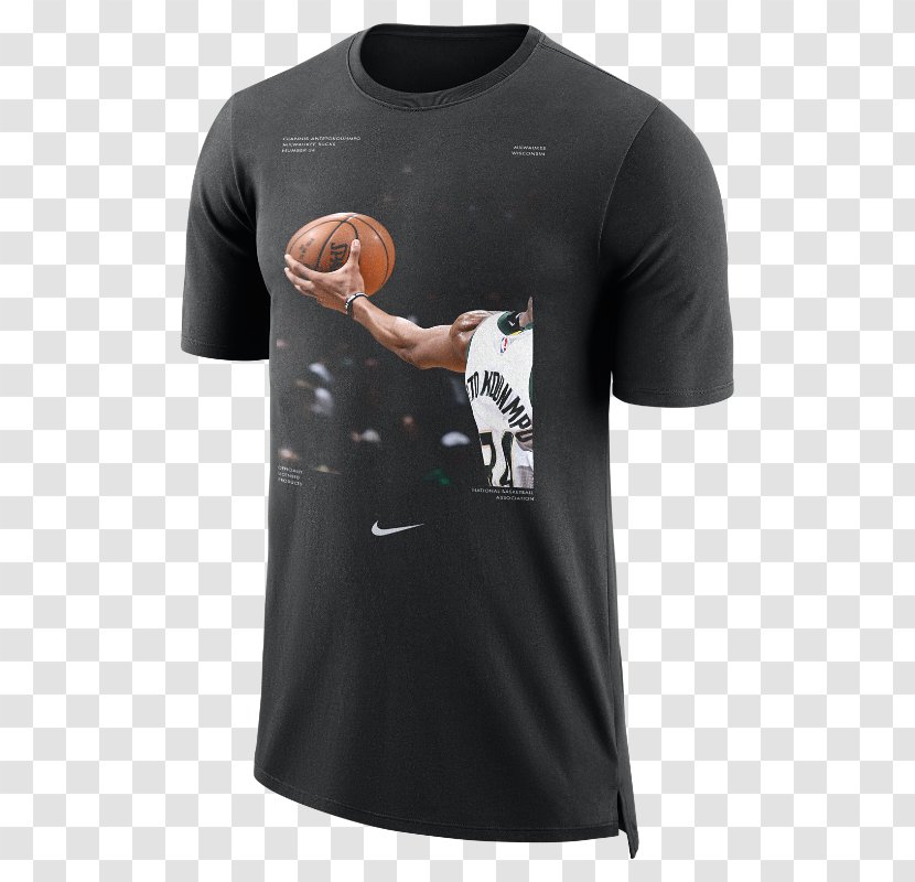Milwaukee Bucks T-shirt Nike NBA Jersey Transparent PNG