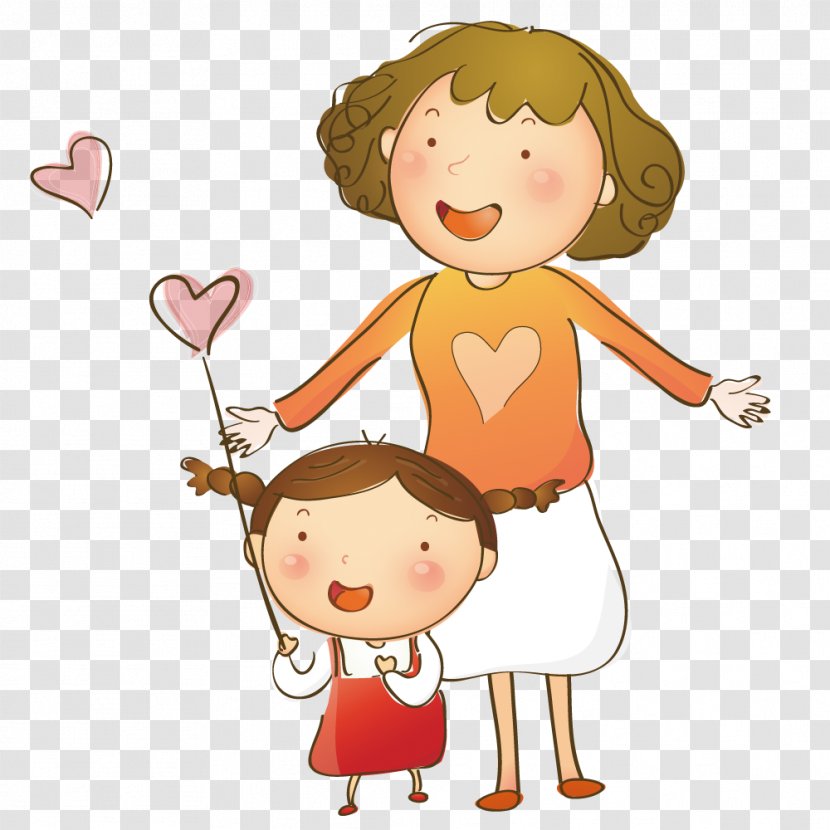 Clip Art Family Image Love - Mother - Bunda Cartoon Transparent PNG