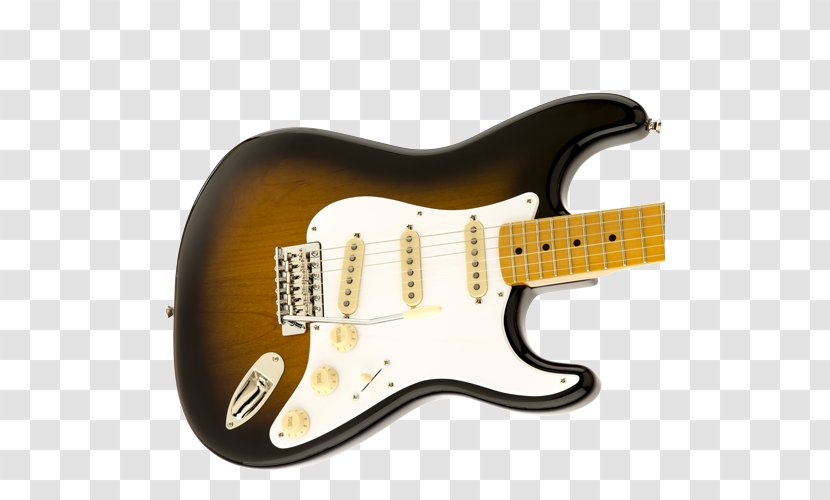 Fender Stratocaster Squier Classic Vibe 50s Electric Guitar Musical Instruments Bullet - Watercolor Transparent PNG