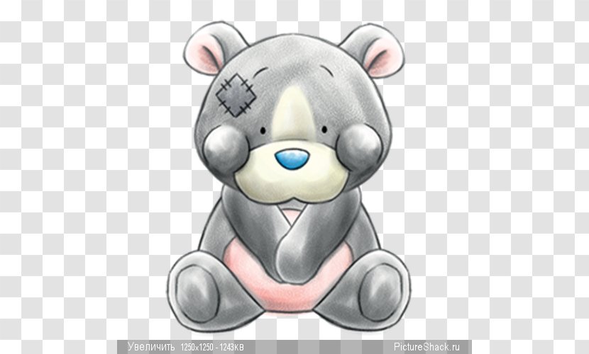 Me To You Bears Blue Red Wombat - Silhouette - Flower Transparent PNG