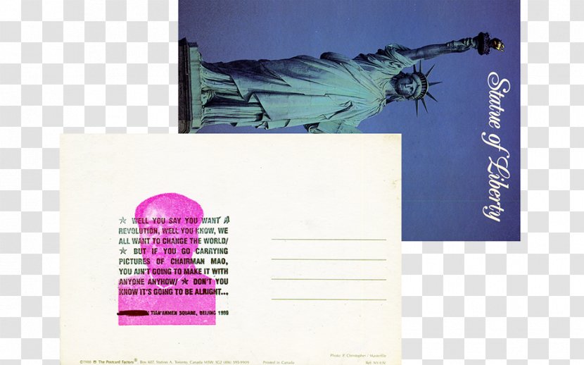 Statue Of Liberty Advertising Graphic Design Purple Violet - Tiananmen Transparent PNG