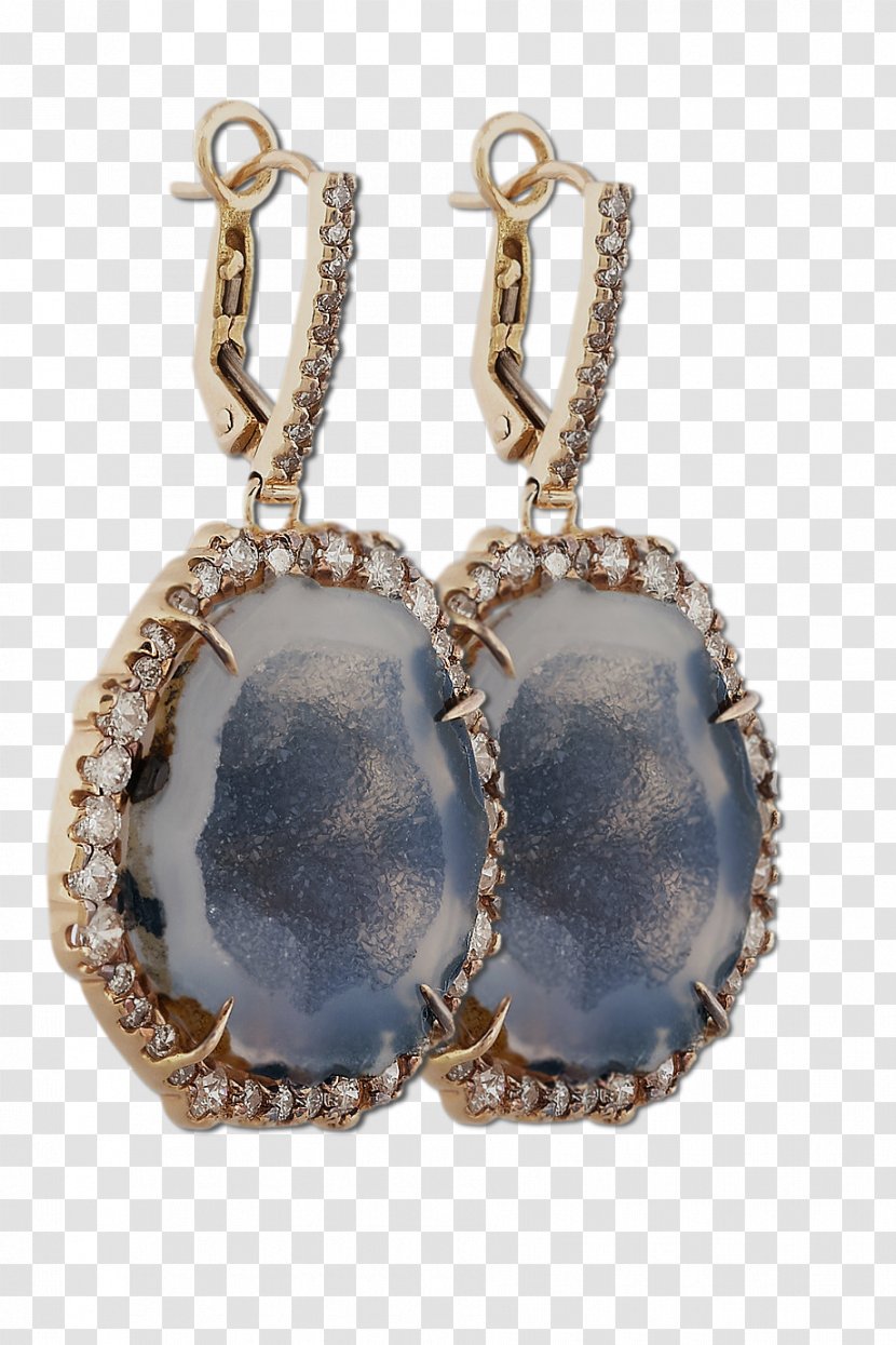 Earring Jewellery Gemstone Silver Clothing Accessories - Cobalt - Jewelry Transparent PNG