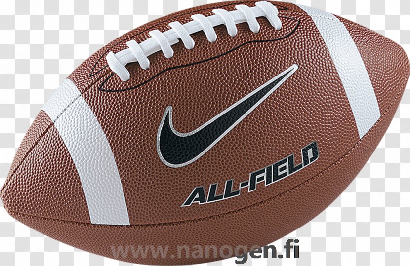 American Football Protective Gear Nike Sporting Goods - Pallone - Swoosh Transparent PNG