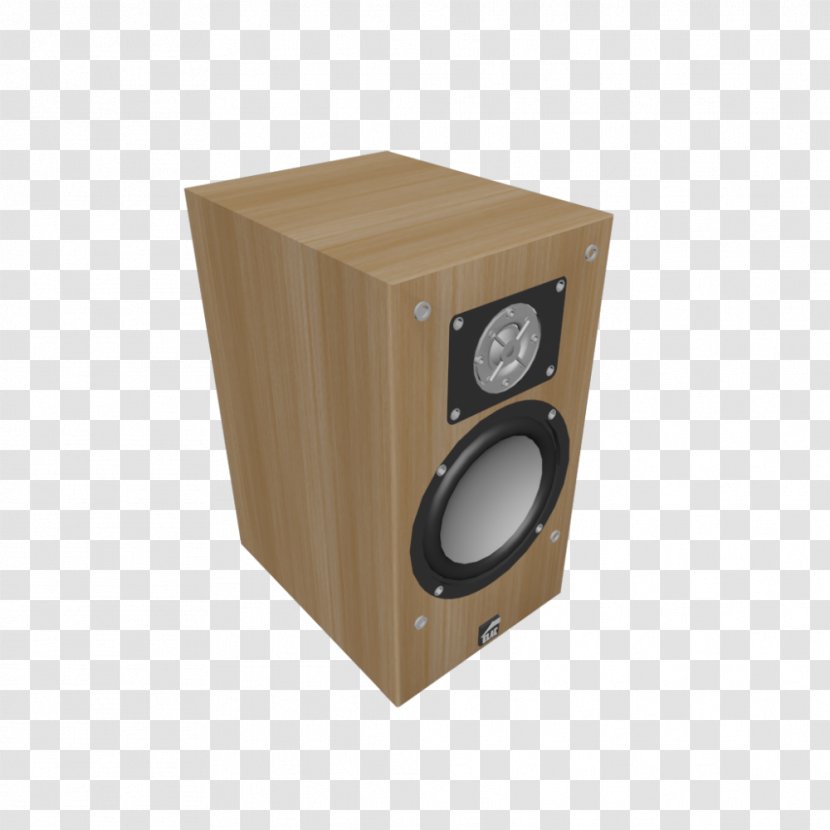 Loudspeaker Computer Speakers Sound Box Subwoofer Audio - Equipment - Wood Color Transparent PNG