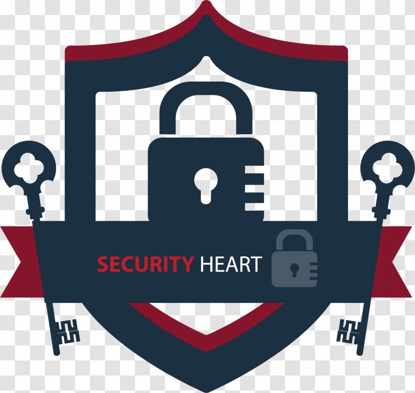 Locked Inn Rekeying Mr. Lock Magic - Silhouette - Deep Blue Shield Information Security Material Transparent PNG