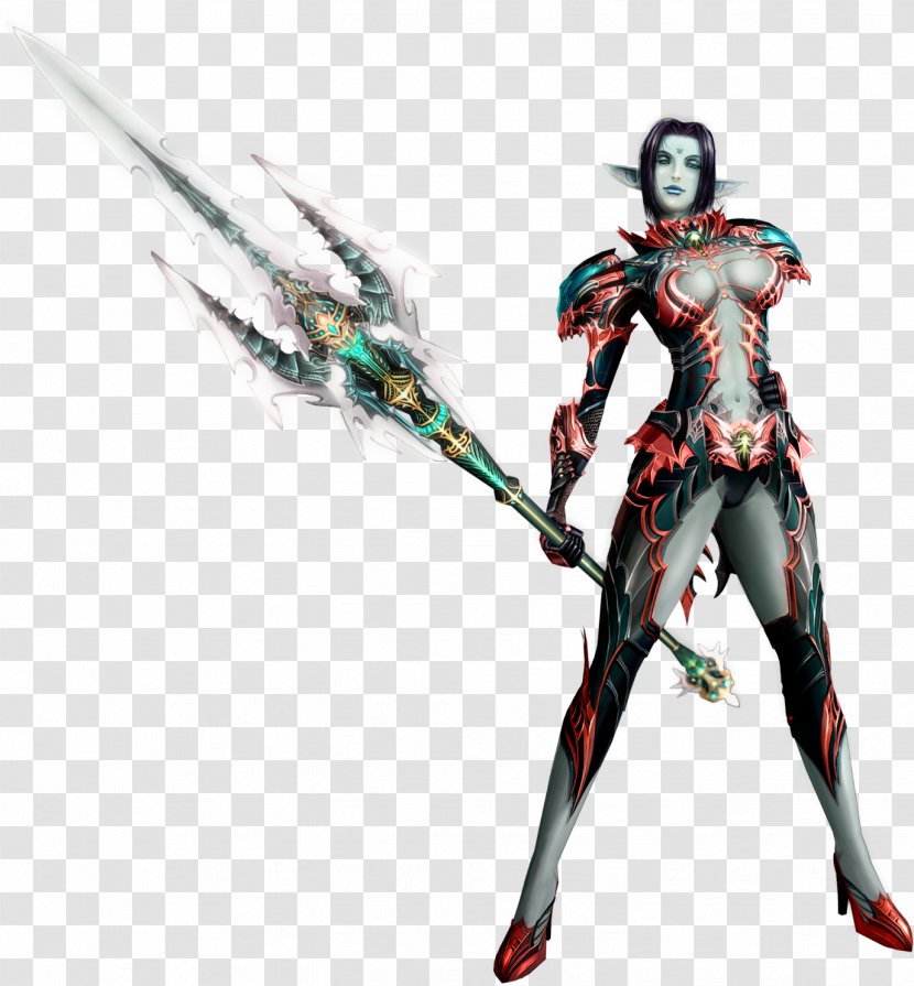 Lineage II Dark Elves In Fiction Elf Character - Fantasy - God Of War Transparent PNG