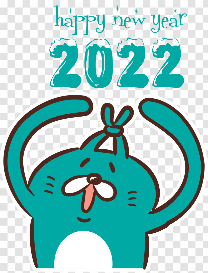 2022 Happy New Year 2022 New Year Happy New Year Transparent PNG