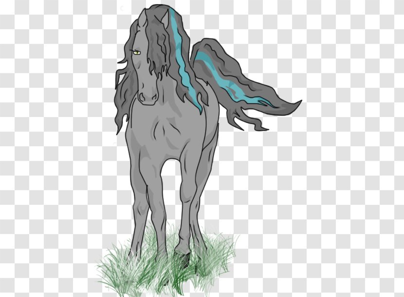 Mustang Unicorn Illustration Freikörperkultur Wildlife - Horse - Werewolf Kill Transparent PNG