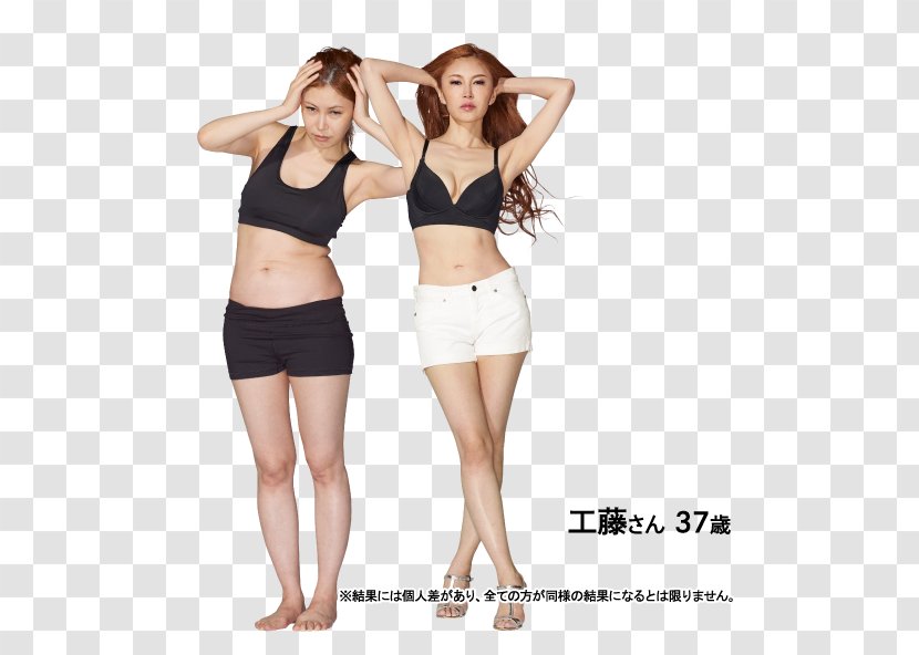 Fitness Centre Exercise Dieting トレーニングジム 痩身 - Heart - Befor After Transparent PNG