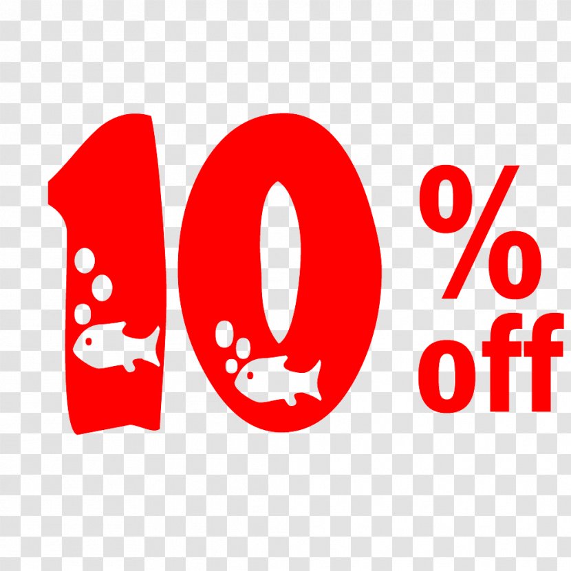 New Year Sale 10% Off Discount Tag. - Smile - Logo Transparent PNG