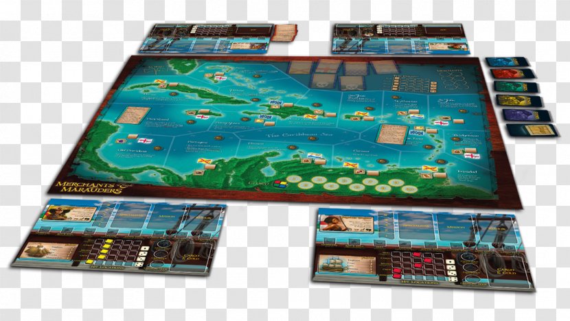 Board Game Golden Age Of Piracy Sid Meier's Pirates! - Mechanics - Pirates Ship Transparent PNG