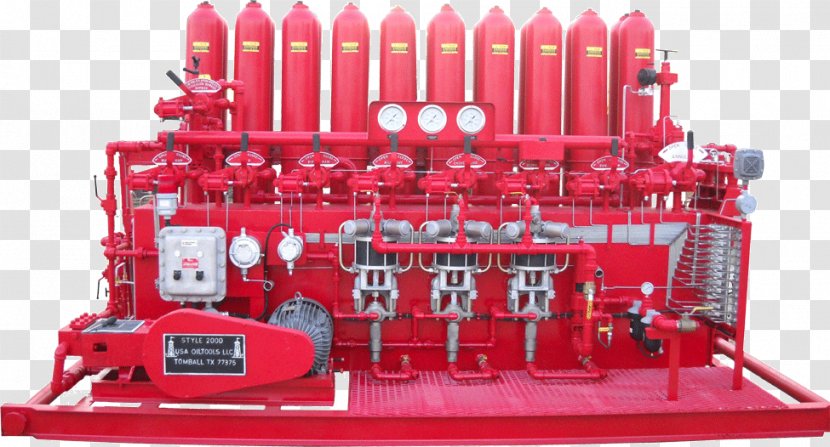 Hydraulic Accumulator Blowout Preventer Pump Machine Petroleum - Control System - Electric Engine Transparent PNG