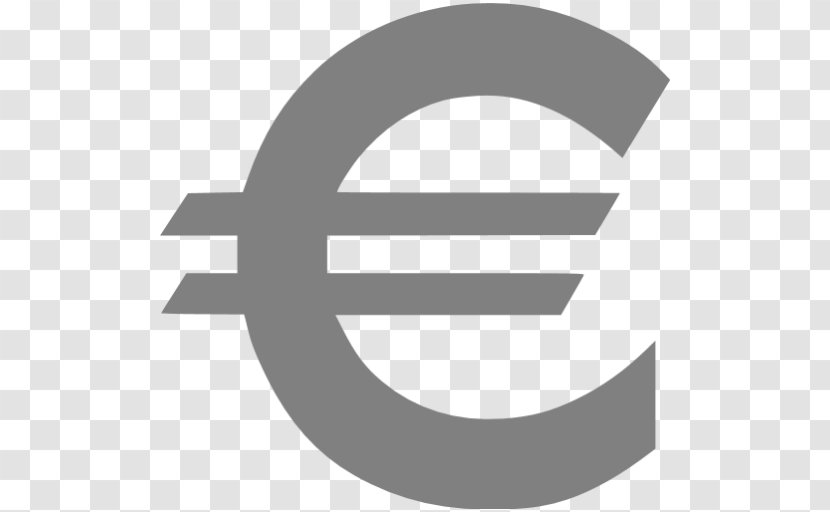 Euro Sign Coin - Text Transparent PNG