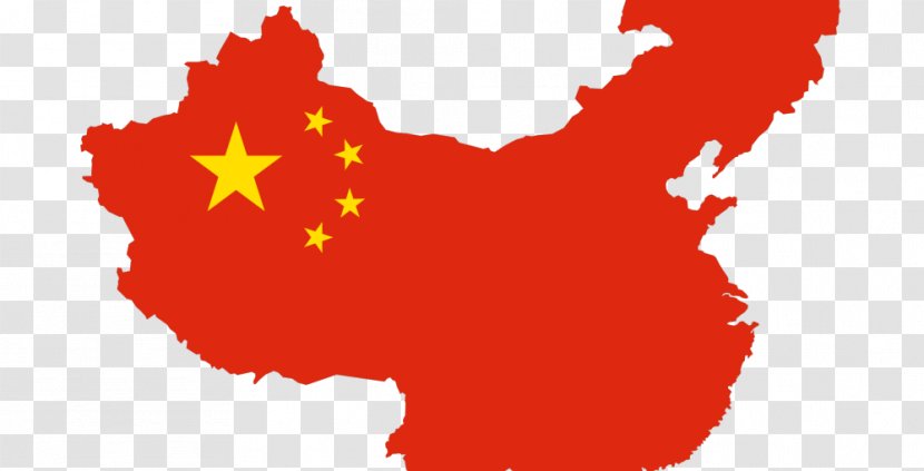 Flag Of China World Map Transparent PNG