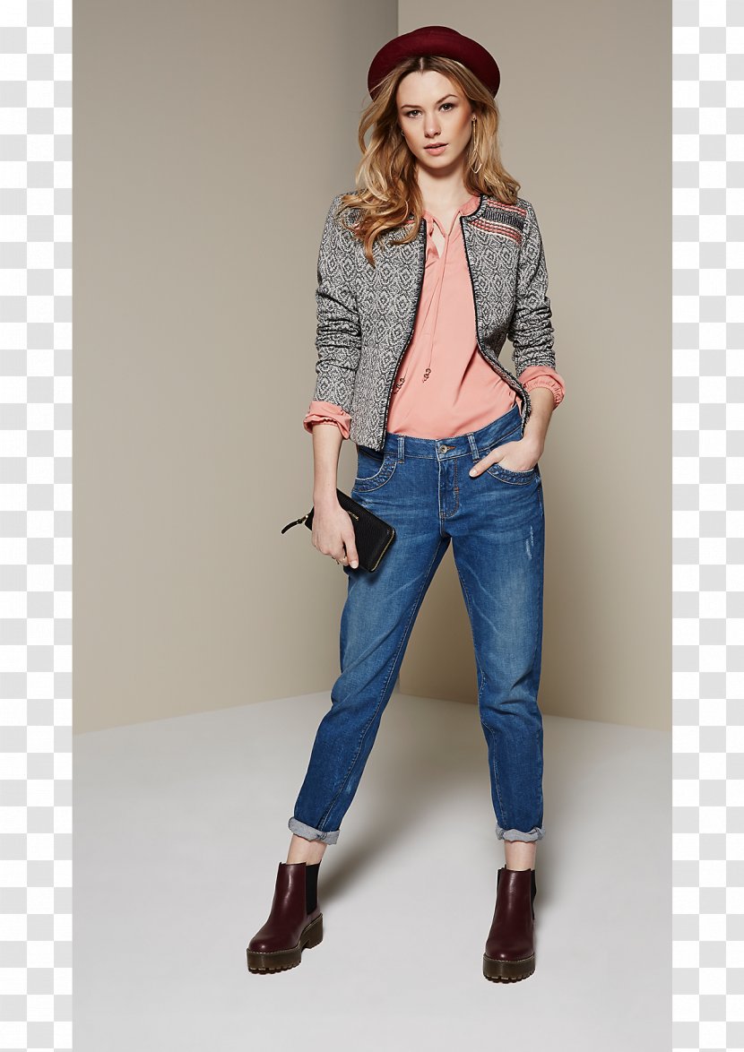 Blazer Jeans Denim Fashion Sleeve Transparent PNG
