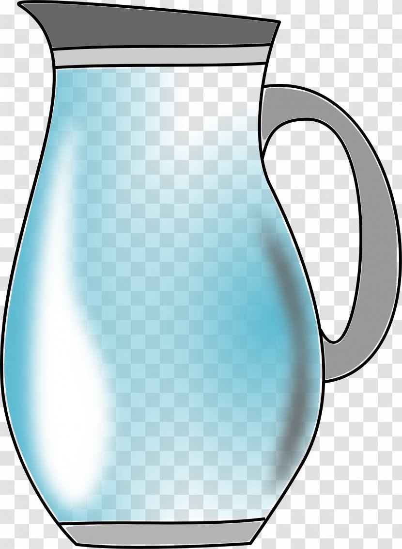 Pitcher Jug Glass Clip Art - Container - Jar Transparent PNG