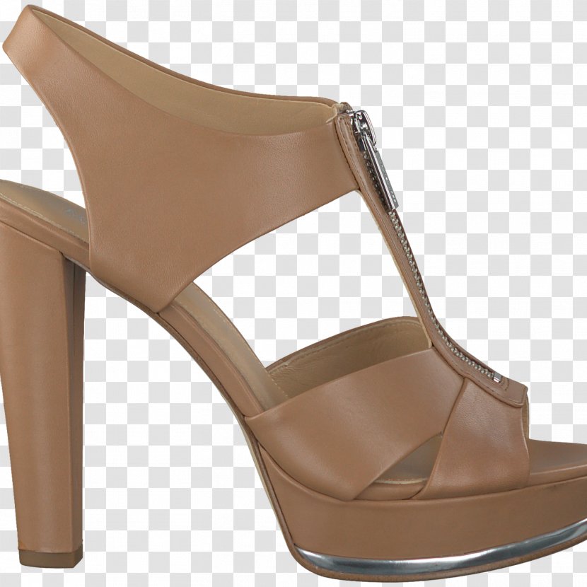 Bishop Platform Leather Sandals Shoe Michael Kors - Highheeled - Sandal Transparent PNG