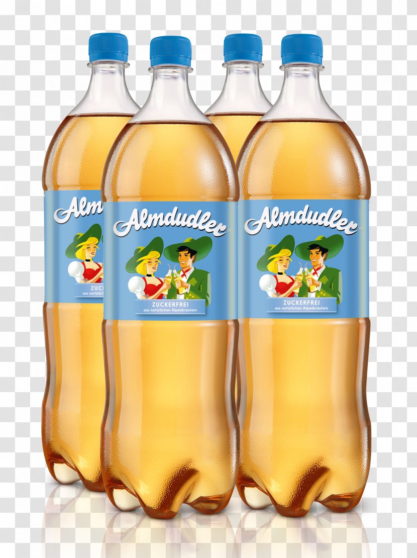 Fizzy Drinks Almdudler Orange Soft Drink Lemonade Carbonated Water - Wogibtswasat Gmbh Transparent PNG