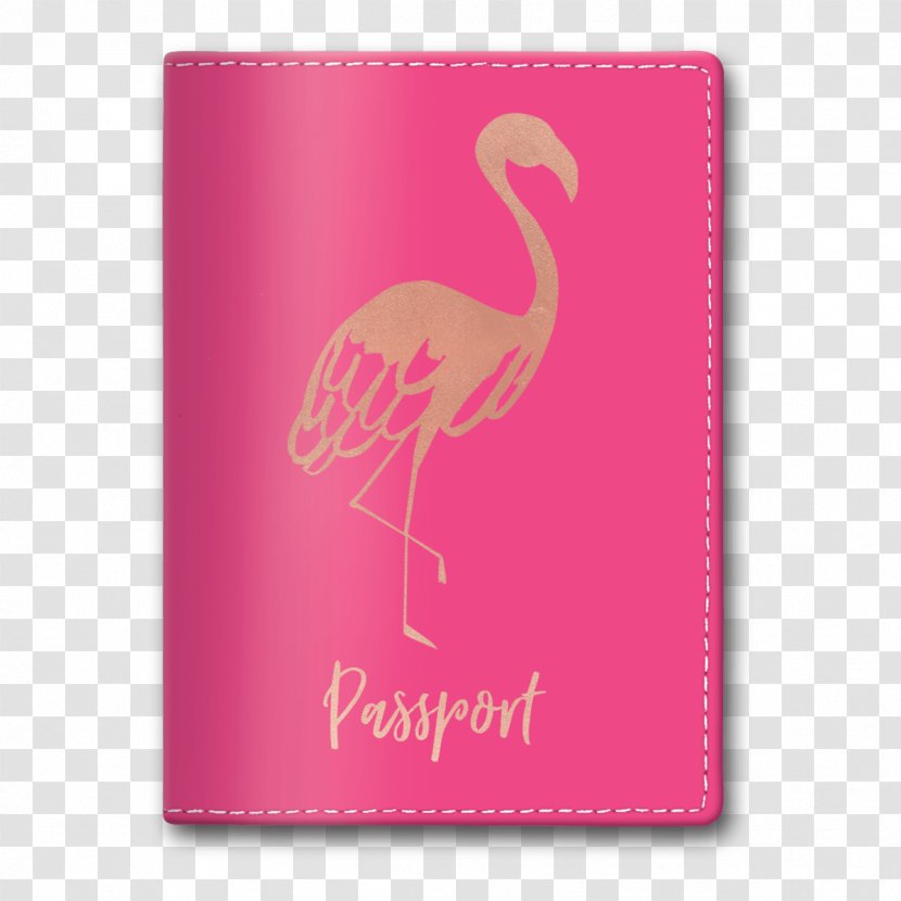 0 Gold Leaf Foil Pink - Greeting Card - Flamingo Transparent PNG