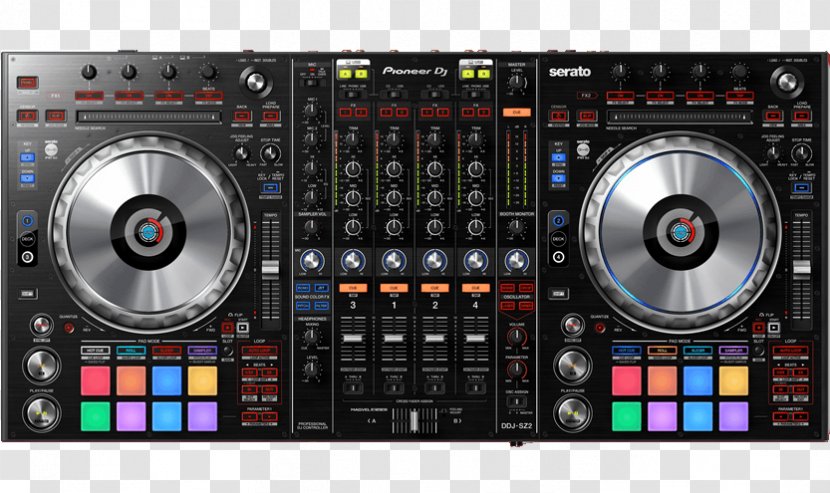 DJ Controller Pioneer DDJ-SZ2 Disc Jockey Audio Mixers - Flower - Dj Turntable Transparent PNG