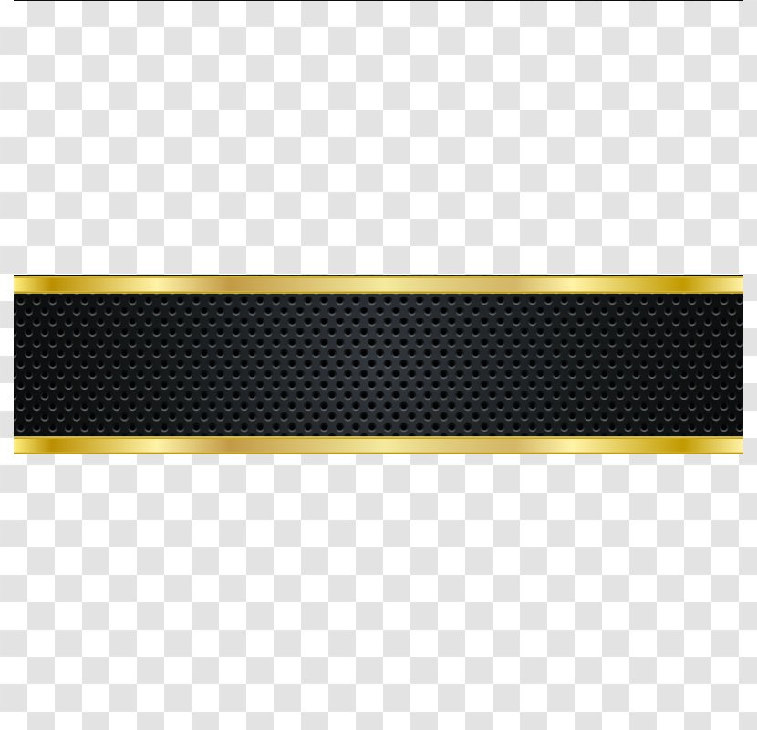 Material Angle Pattern Yellow Vector Metal Banner Transparent Png