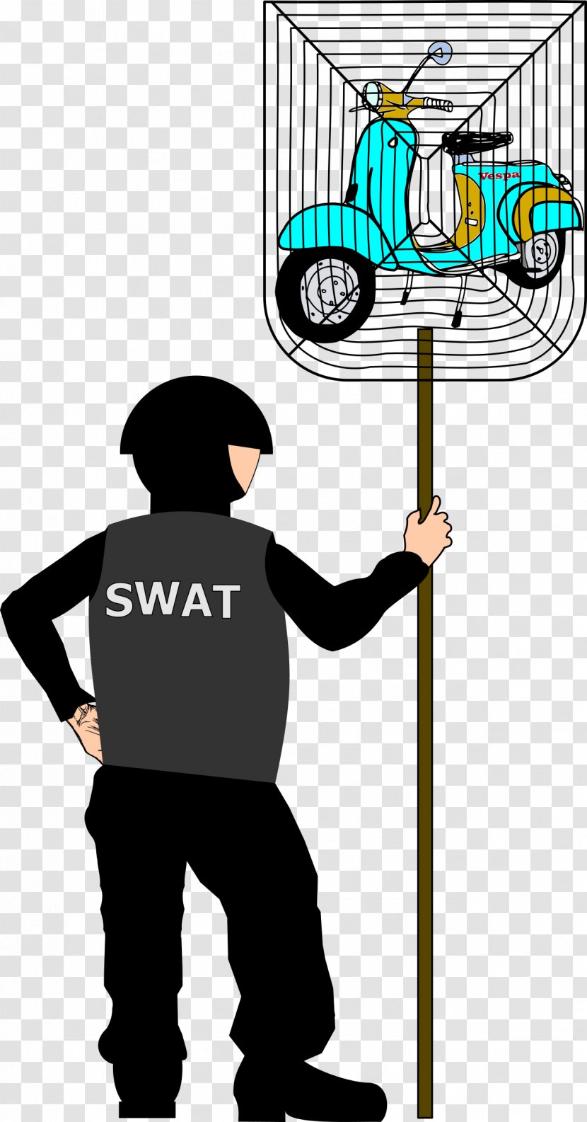Swatting Police Officer Drawing - Art - Swat Transparent PNG