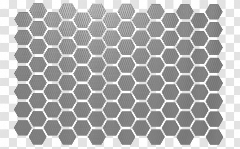 Hexagon Carrara Shape Mosaic Honeycomb - Mesh Transparent PNG