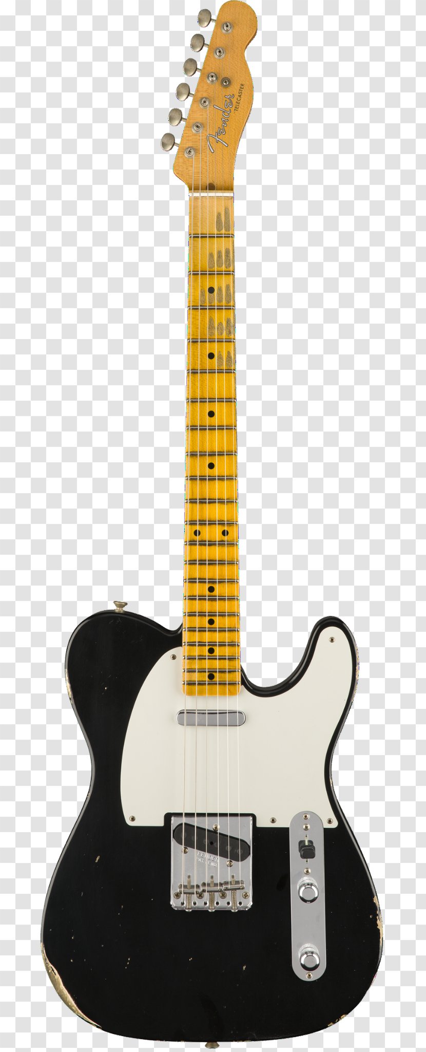 Fender Telecaster Custom Musical Instruments Corporation Electric Guitar Shop - Mustang Bass Transparent PNG