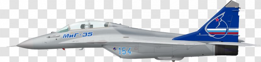 Fighter Aircraft Mikoyan MiG-35 Airplane Mikoyan-Gurevich MiG-21 - Military Transparent PNG