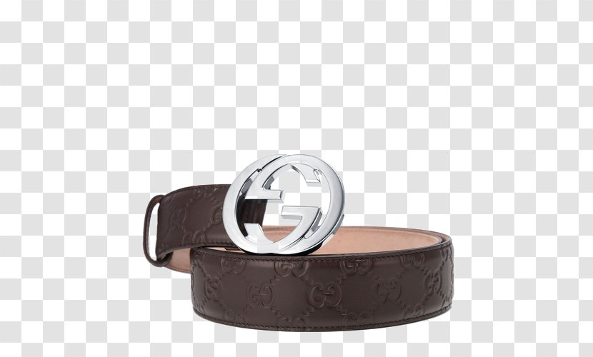 Belt Buckle Gucci Leather - GUCCI Men's Transparent PNG