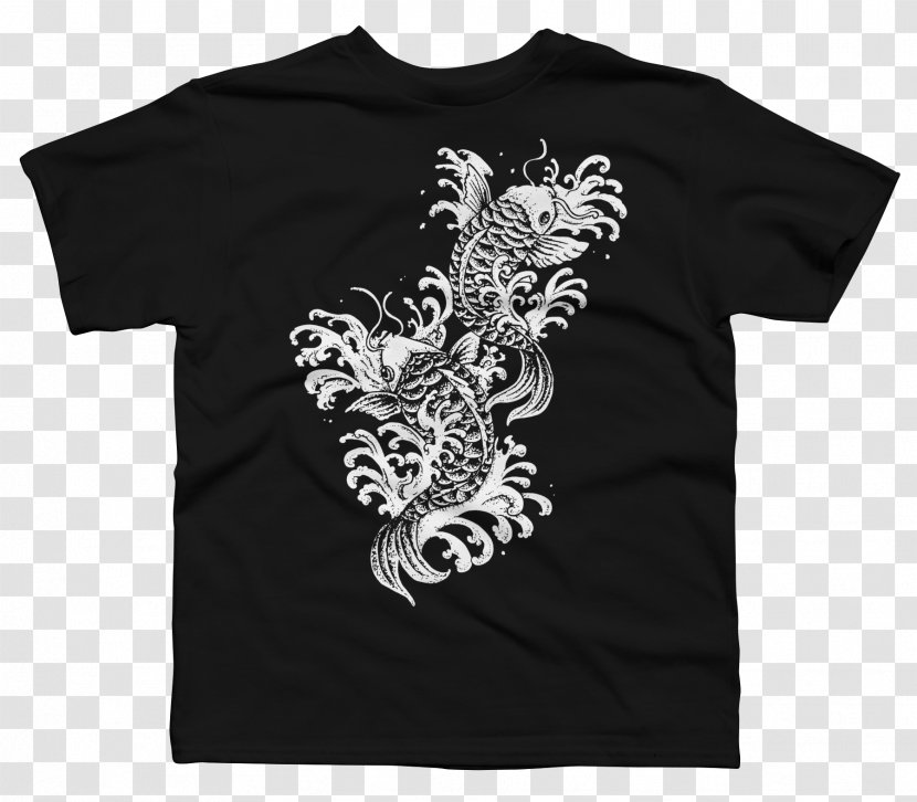 Long-sleeved T-shirt Clothing Hoodie - Visual Arts - European And American Tattoo Transparent PNG