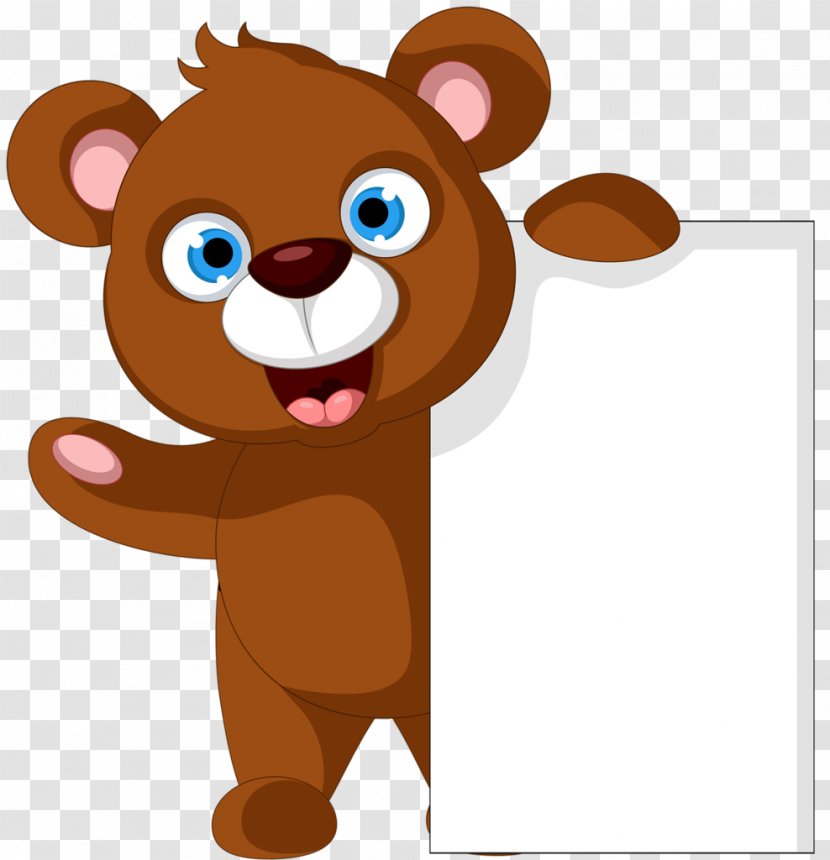 Bear Cub Clip Art - Flower Transparent PNG