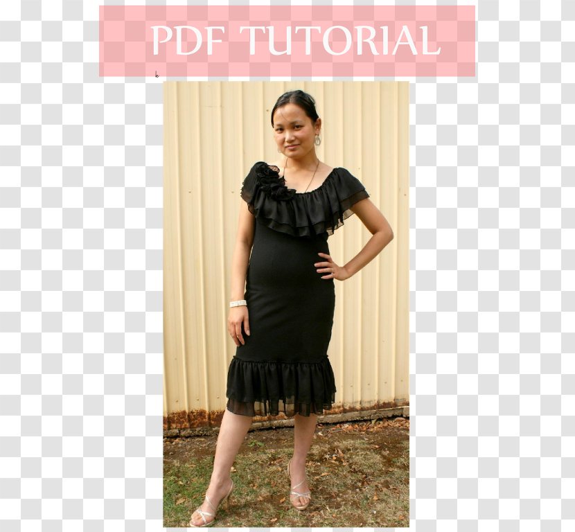 Little Black Dress Waist Fashion Skirt - Frame Transparent PNG