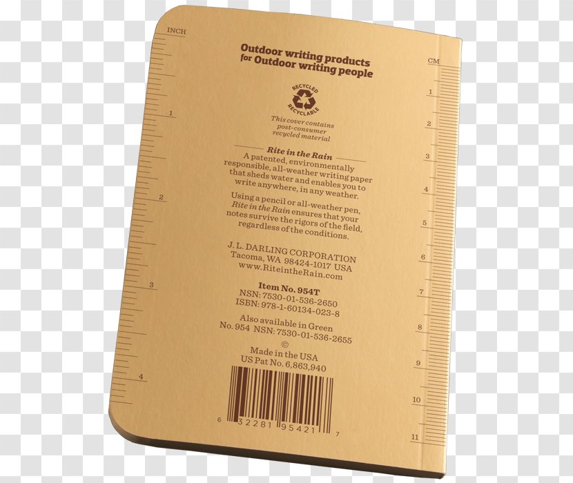 Paper Notebook Rain Weather Transparent PNG