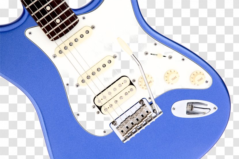 Fender Player Stratocaster Standard HSS Electric Guitar Classic 50s Fingerboard - String Transparent PNG