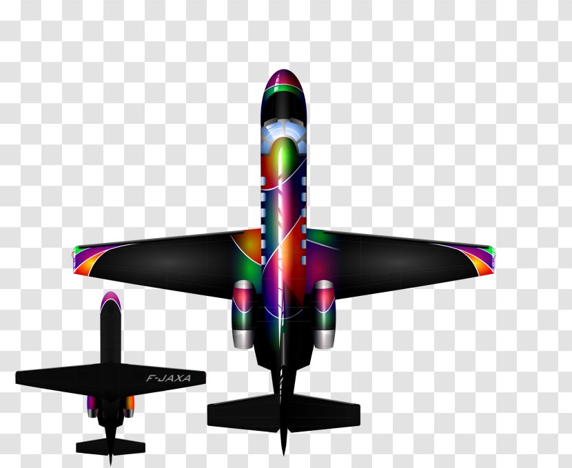 Airplane Model Aircraft Aerospace Engineering - Purple Transparent PNG