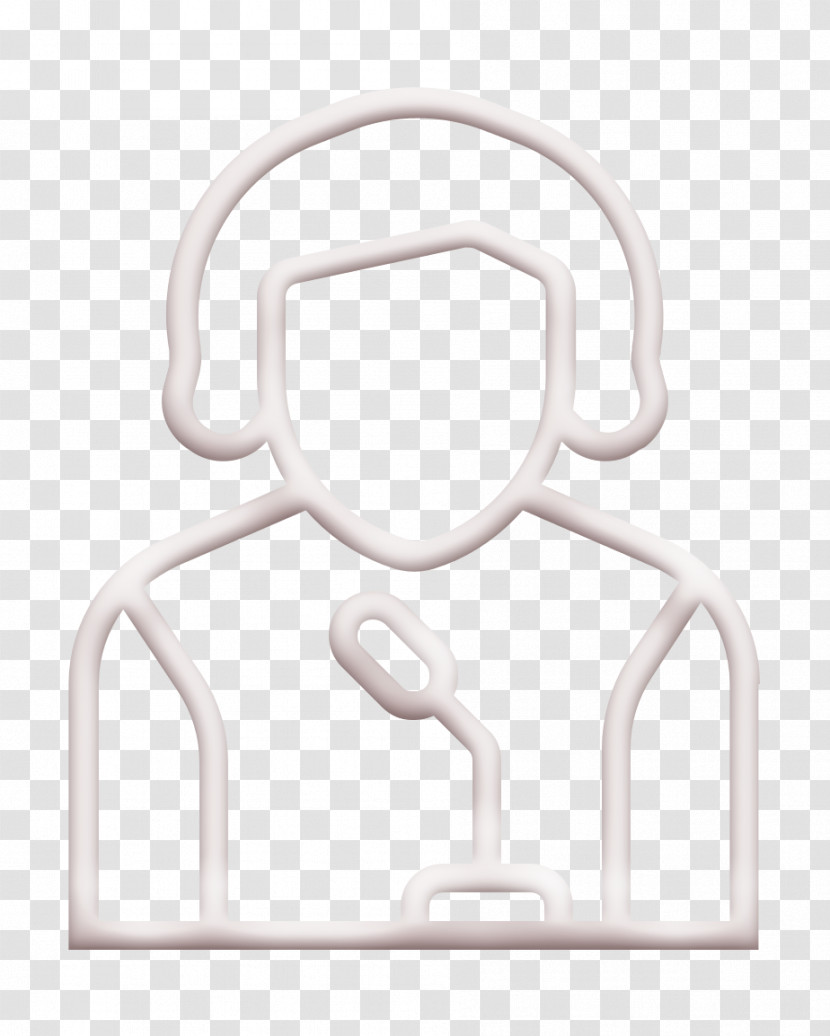 Jobs And Occupations Icon Speaker Icon Speak Icon Transparent PNG