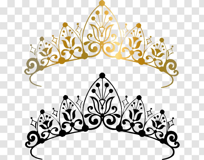 Crown Pattern - Art Transparent PNG