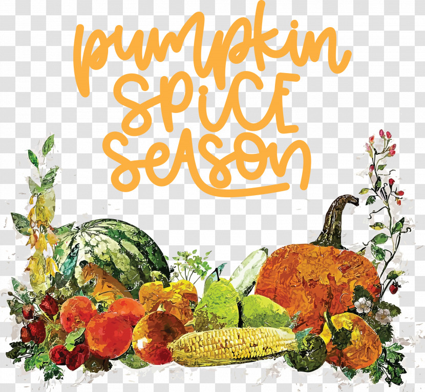 Autumn Pumpkin Spice Season Pumpkin Transparent PNG