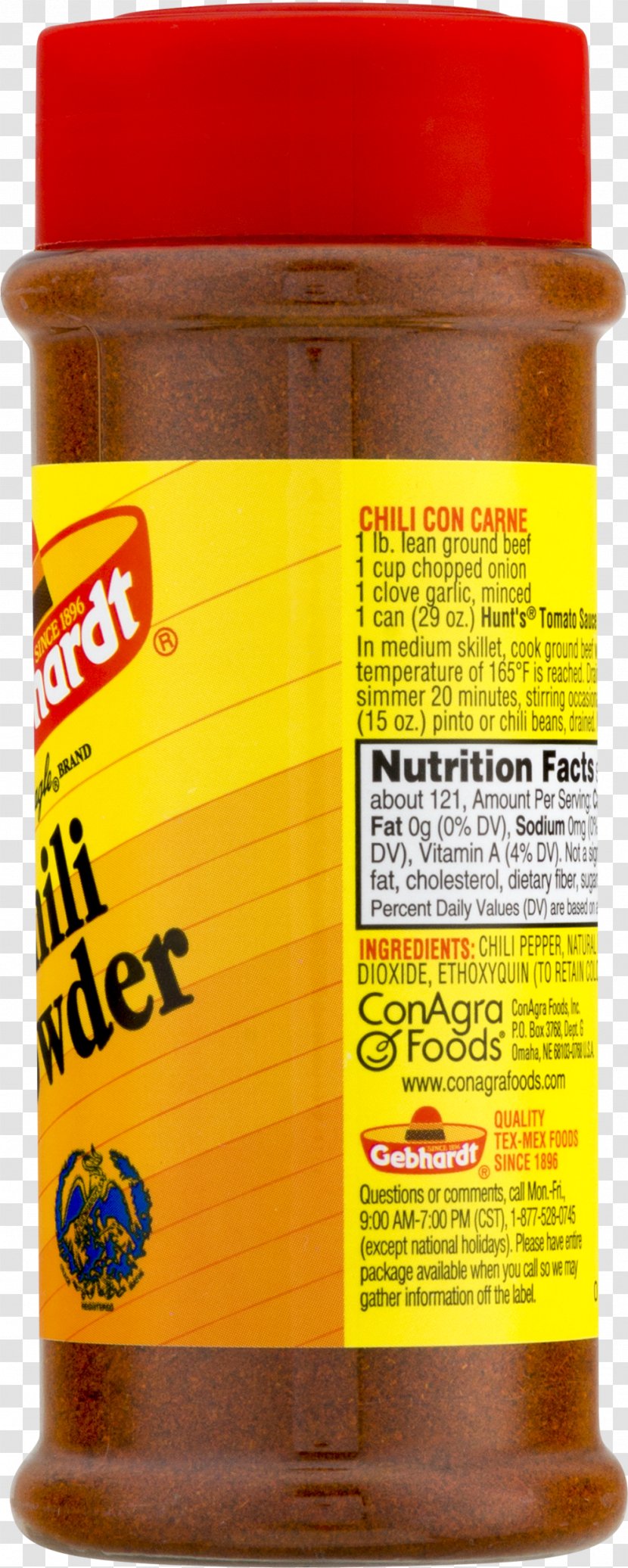 Flavor Condiment Food Nutrition Facts Label Transparent PNG