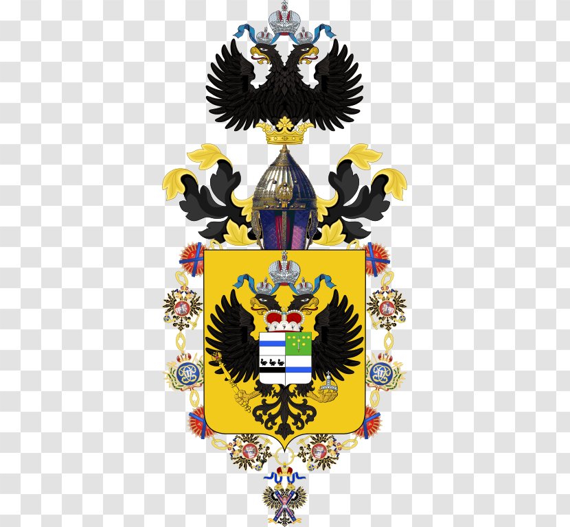 Russian Empire House Of Romanov Coat Arms Tsar - Nicholas Ii Russia Transparent PNG