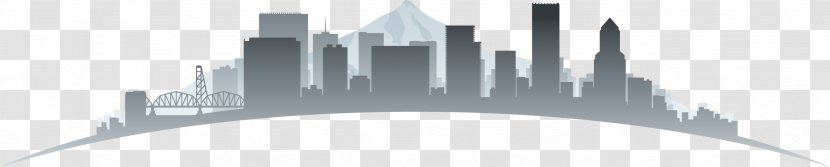 Portland Skyline Royalty-free - Silhouette - City Transparent PNG