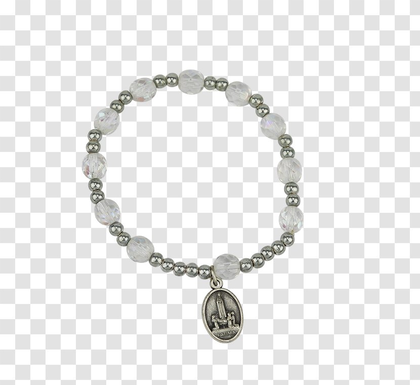 Bracelet Necklace Pearl Silver Gold - Bead - Catholic Rosary Transparent PNG