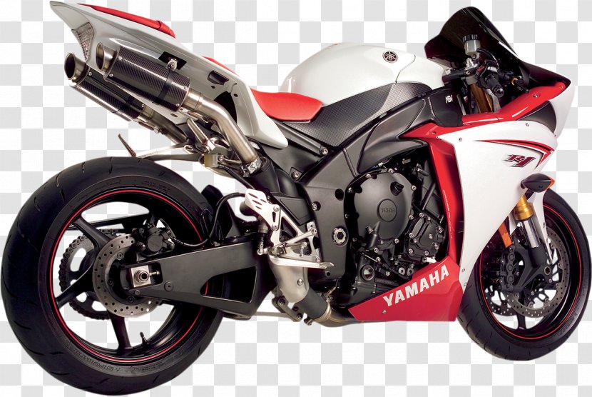 Exhaust System Car Yamaha YZF-R1 Motorcycle Muffler Transparent PNG