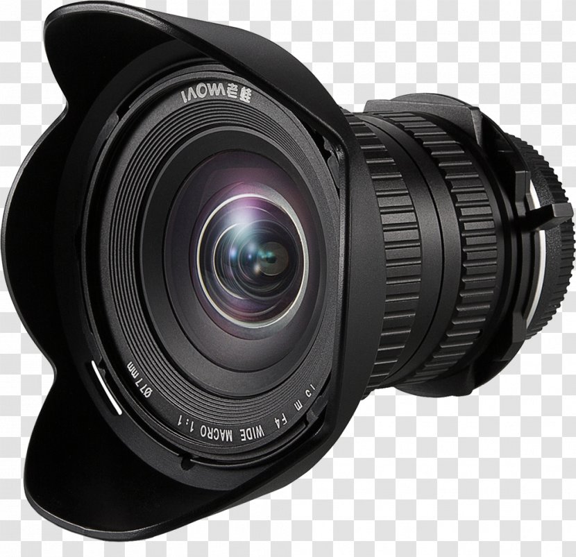 Canon EF Lens Mount Laowa 15mm F/4 1:1 Wide Angle Macro Venus Optics 105mm F/2 Smooth Trans Focus Photography 12mm F2.8 Zero-D - Camera Transparent PNG