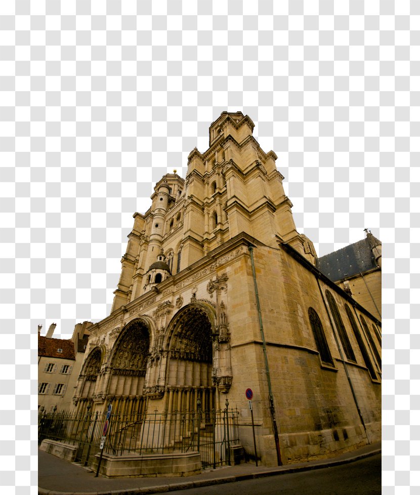 Dijon Cathedral Photography - Building Transparent PNG