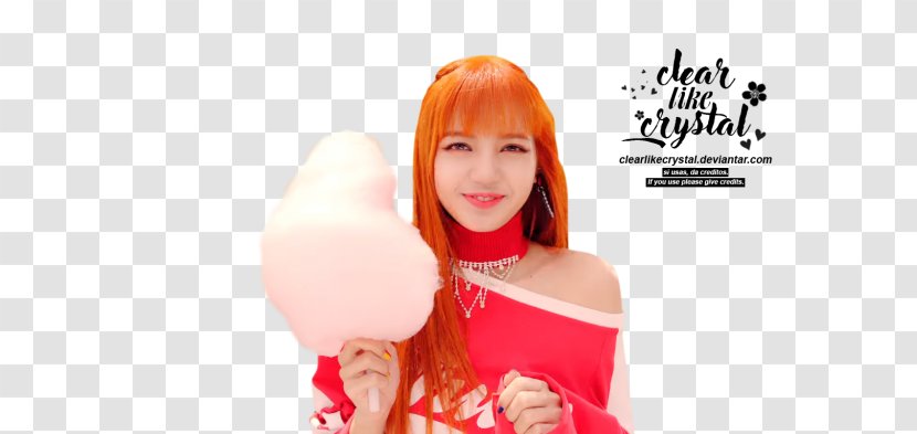 Lisa As If It's Your Last BLACKPINK K-pop Hair Coloring - Flower Transparent PNG