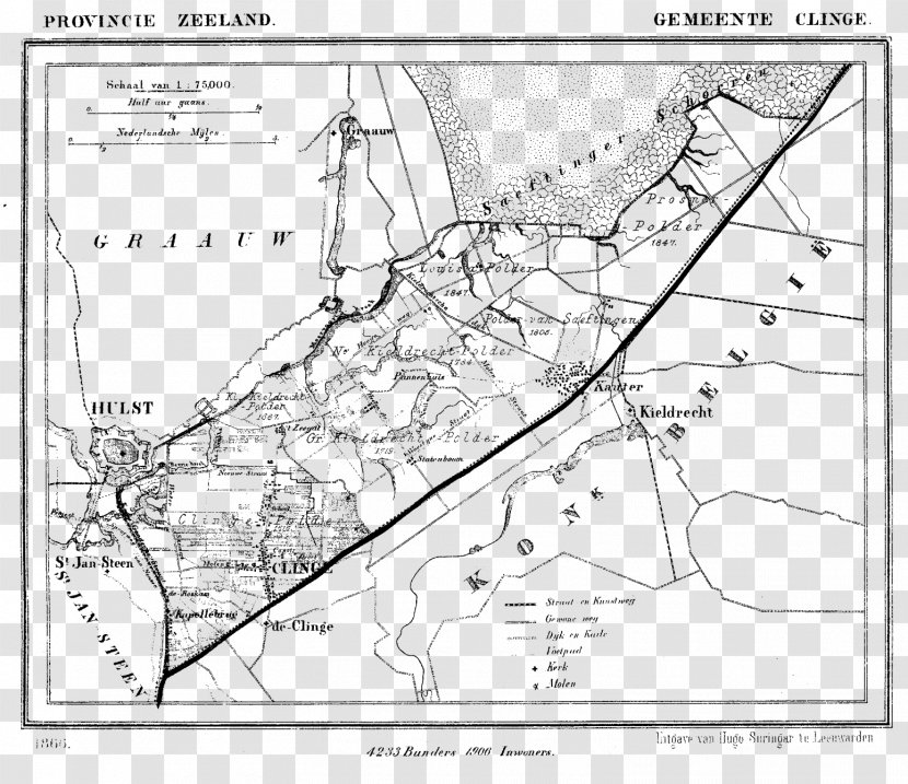 4567 CZ AB 's-Gravenstraat AZ Postal Code - Line Art - Gemeenteatlas Van Nederland Transparent PNG